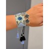 Set celeste de pulseras Miyuki hechas a manos en tonos azules ideal para elevar cualquier outfit